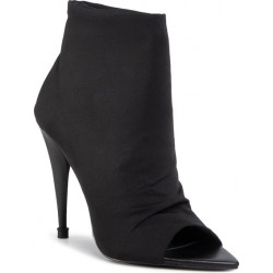 Czarne botki eobuwie.pl na szpilce