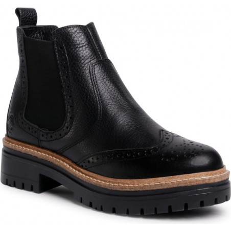 Czarne botki eobuwie.pl w stylu casual