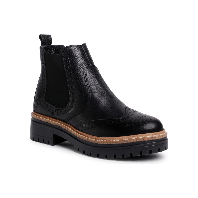Czarne botki eobuwie.pl w stylu casual