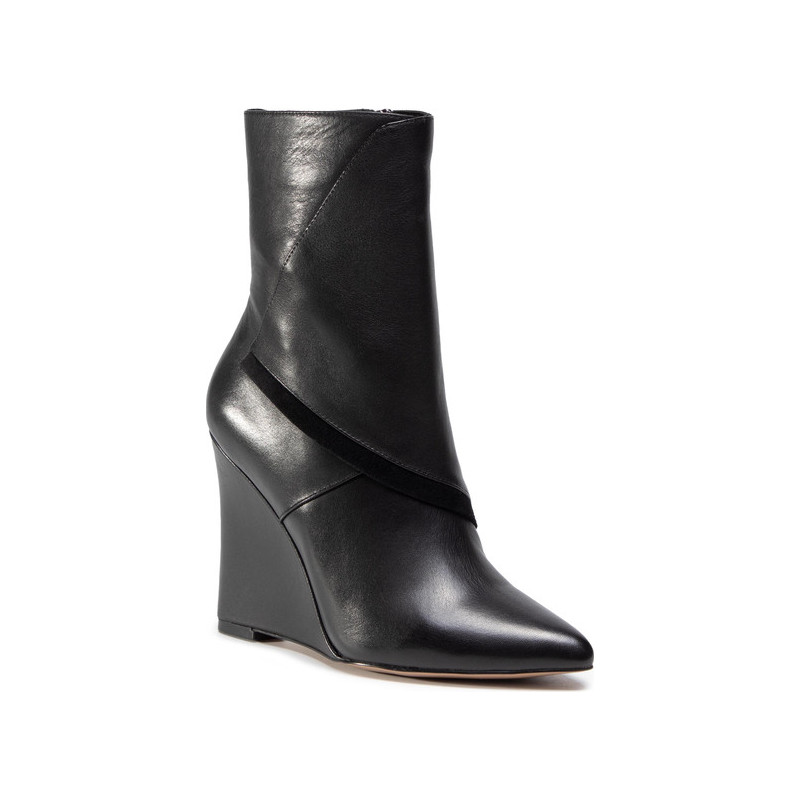 Czarne botki Eva Longoria