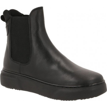 Czarne botki Gant w stylu casual ze skóry