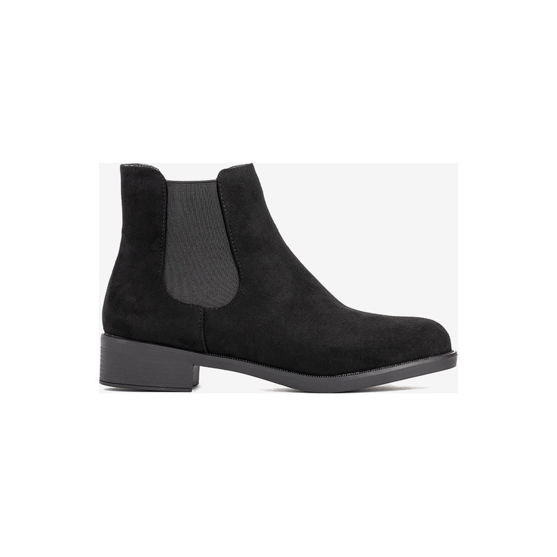 Czarne botki Gemre.com.pl w stylu casual
