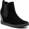Czarne botki Gino Rossi w stylu casual