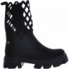 Czarne botki Pantofelek24 na obcasie w stylu casual