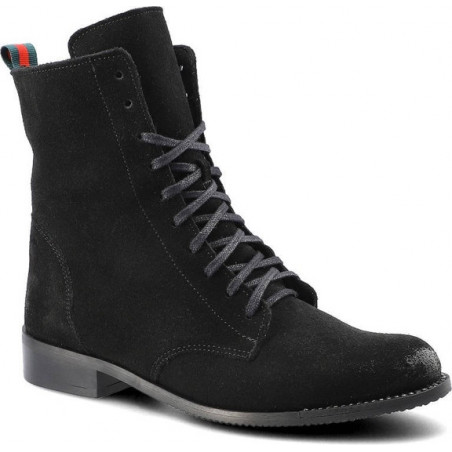 Czarne botki Pro-moda