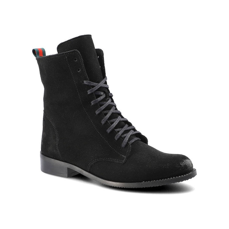 Czarne botki Pro-moda