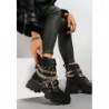 Czarne botki Renee w stylu casual