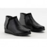 Czarne botki Royalfashion.pl w stylu casual
