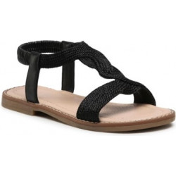 Czarne buty dziecięce letnie Nelli Blu