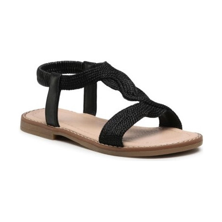 Czarne buty dziecięce letnie Nelli Blu