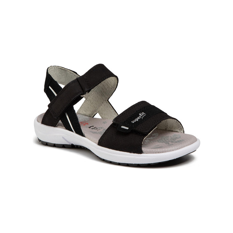 Czarne buty dziecięce letnie Superfit