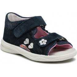 Czarne buty dziecięce letnie Superfit na rzepy