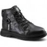 Czarne buty dziecięce zimowe Big Star sznurowane