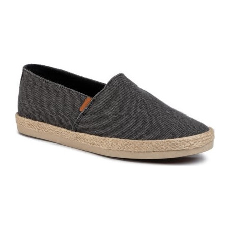 Czarne buty letnie męskie Lanetti