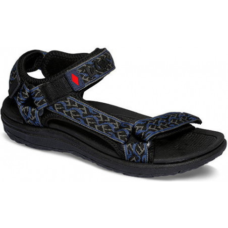 Czarne buty letnie męskie Lee Cooper na rzepy