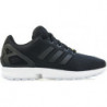 Czarne buty sportowe Adidas sznurowane z płaską podeszwą