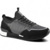 Czarne buty sportowe Big Star sznurowane w sportowym stylu