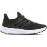 Czarne buty sportowe born2be sznurowane z płaską podeszwą