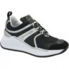 Czarne buty sportowe Calvin Klein sznurowane