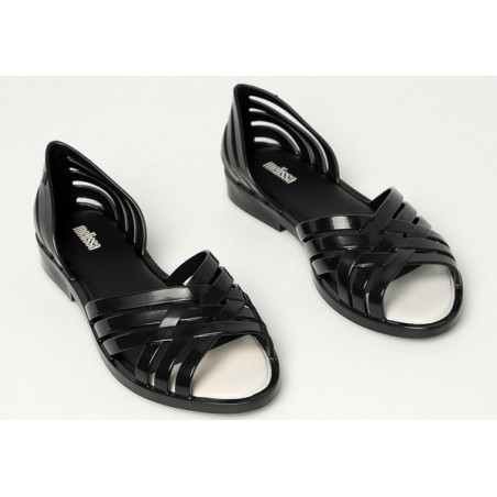 Baleriny Melissa w stylu casual z płaską podeszwą