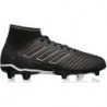 Czarne buty sportowe dziecięce Adidas predator ze skóry