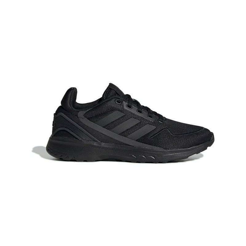 Czarne buty sportowe dziecięce Adidas sznurowane