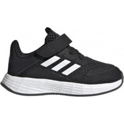 Czarne buty sportowe dziecięce Adidas sznurowane duramo