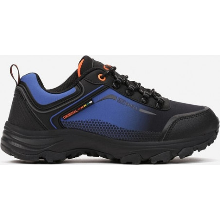 Czarne buty sportowe dziecięce born2be sznurowane