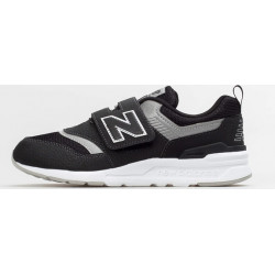 Czarne buty sportowe dziecięce New Balance na rzepy