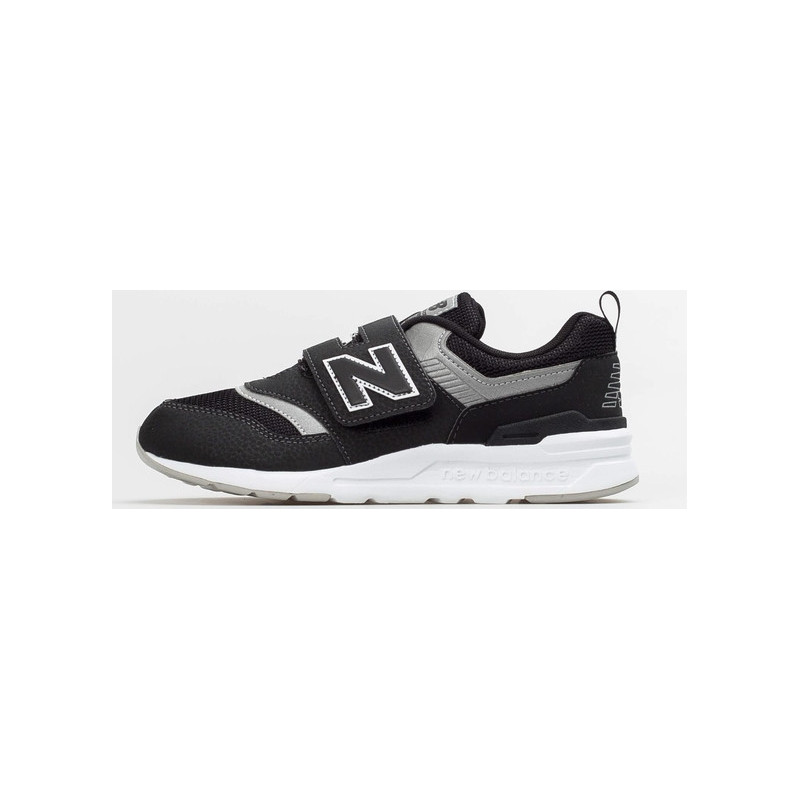 Czarne buty sportowe dziecięce New Balance na rzepy
