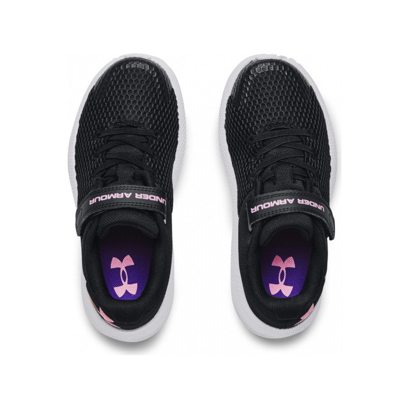 Czarne buty sportowe dziecięce Under Armour dla dziewczynek