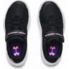 Czarne buty sportowe dziecięce Under Armour dla dziewczynek