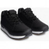 Czarne buty sportowe Gate sznurowane