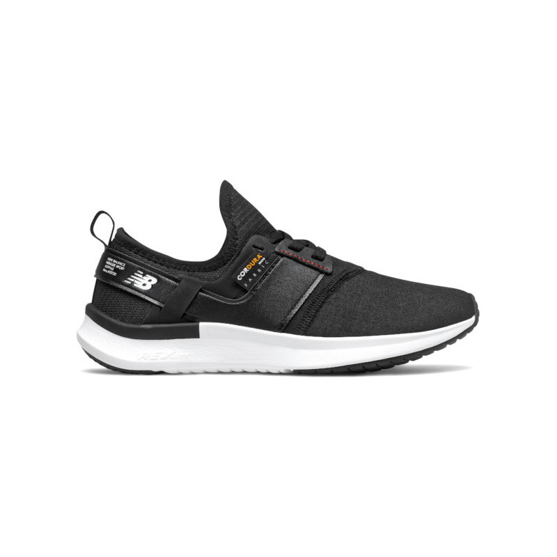 Czarne buty sportowe New Balance z płaską podeszwą