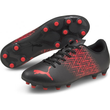 Czarne buty sportowe Puma z tkaniny sznurowane