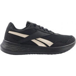 Czarne buty sportowe Reebok z płaską podeszwą