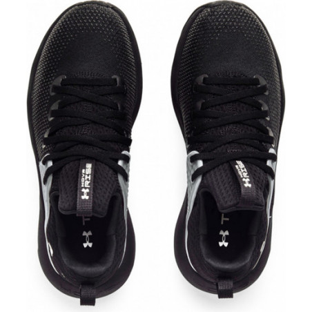 Czarne buty sportowe Under Armour z tkaniny