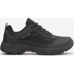 Czarne buty trekkingowe born2be