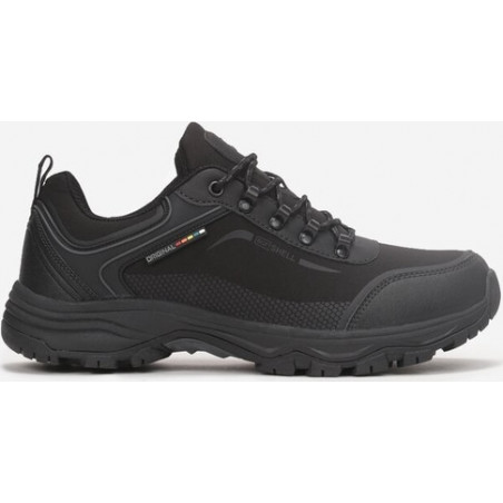 Czarne buty trekkingowe born2be