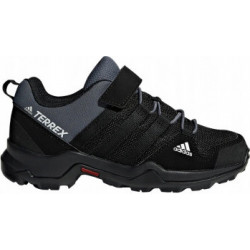 Czarne buty trekkingowe dziecięce Adidas sznurowane