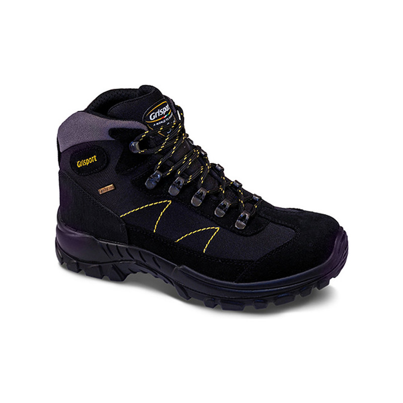 Czarne buty trekkingowe Grisport