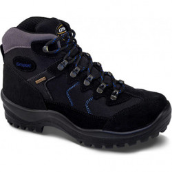 Czarne buty trekkingowe Grisport z zamszu