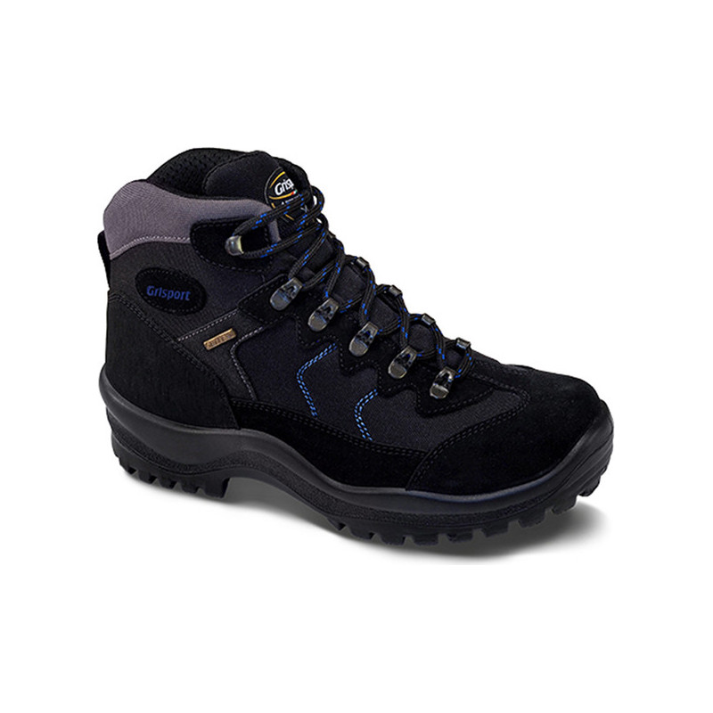 Czarne buty trekkingowe Grisport z zamszu
