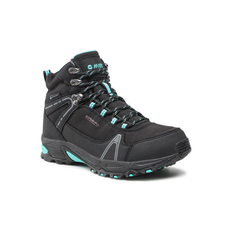 Czarne buty trekkingowe Hi-Tec