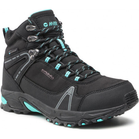 Czarne buty trekkingowe Hi-Tec