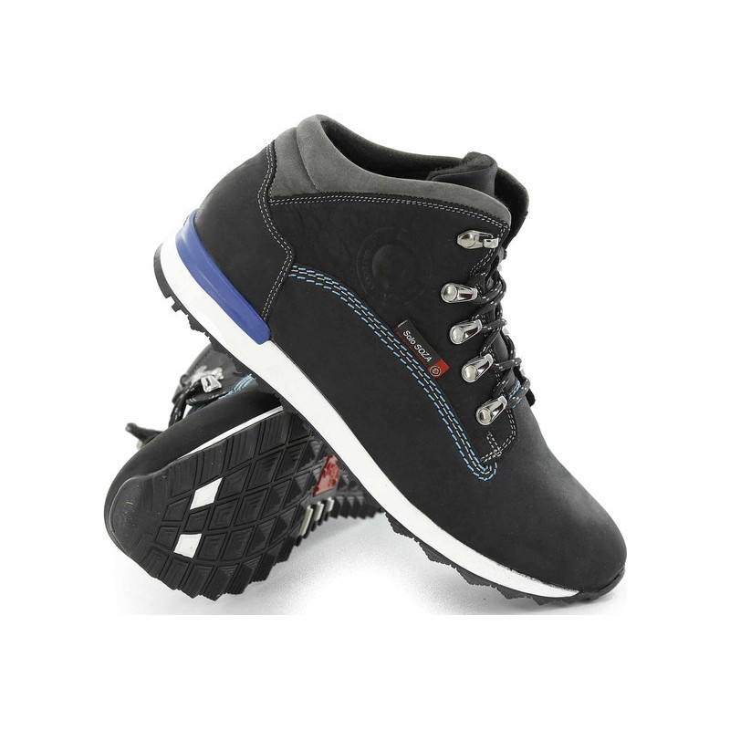 Czarne buty trekkingowe Soza Bio Eco
