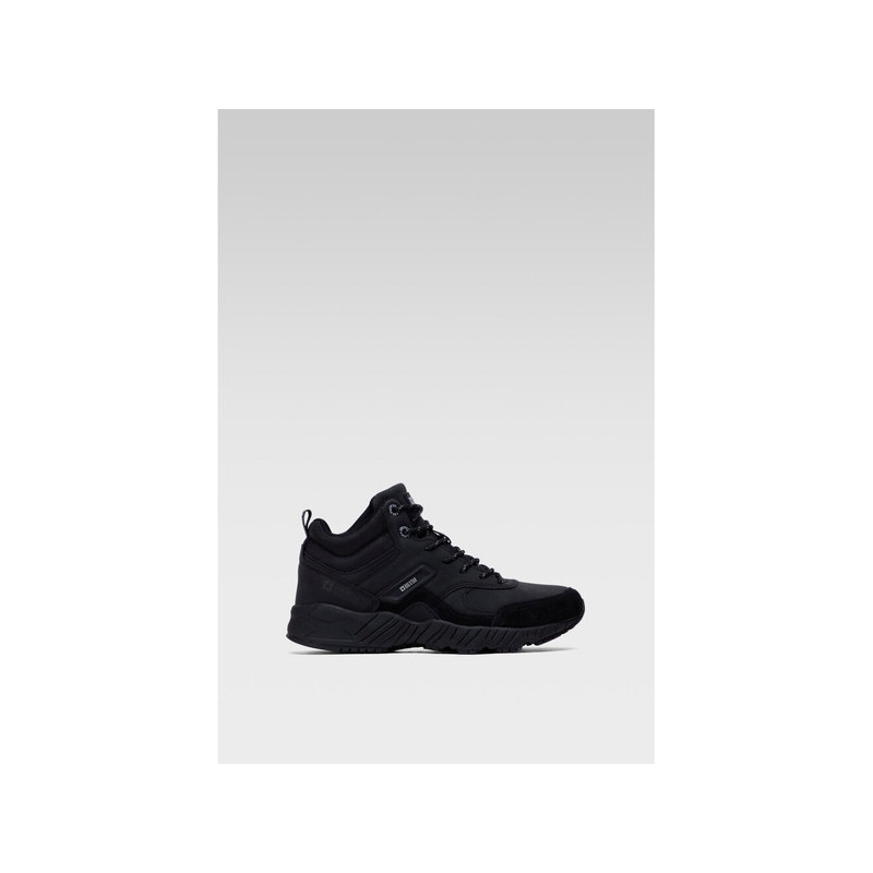 Czarne buty zimowe Big Star