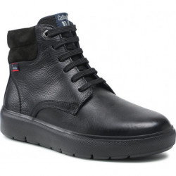 Czarne buty zimowe CALLAGHAN sznurowane