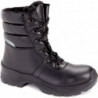 Czarne buty zimowe Demar w sportowym stylu