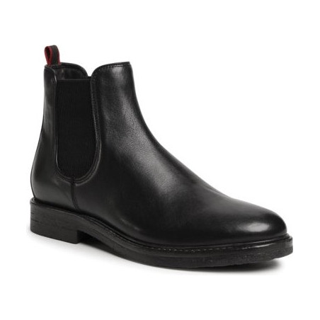 Czarne buty zimowe Gino Rossi